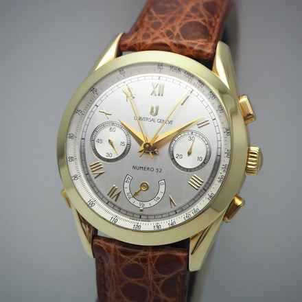  Universal Genève Chronograph Master Tech Rattrapante Limited Edition 200 Gold 18k/750 