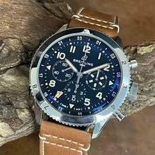 Thumbnail von Breitling Super Avi B04 Chronograph GMT 46 P-51 Mustang - FULL SET 2022 - Ref. AB04453A1B1 </h1>