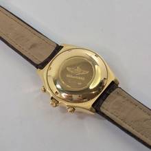 Thumbnail von Breitling Chronomat Yellow Gold Blue Dial 39mm Automático Completo