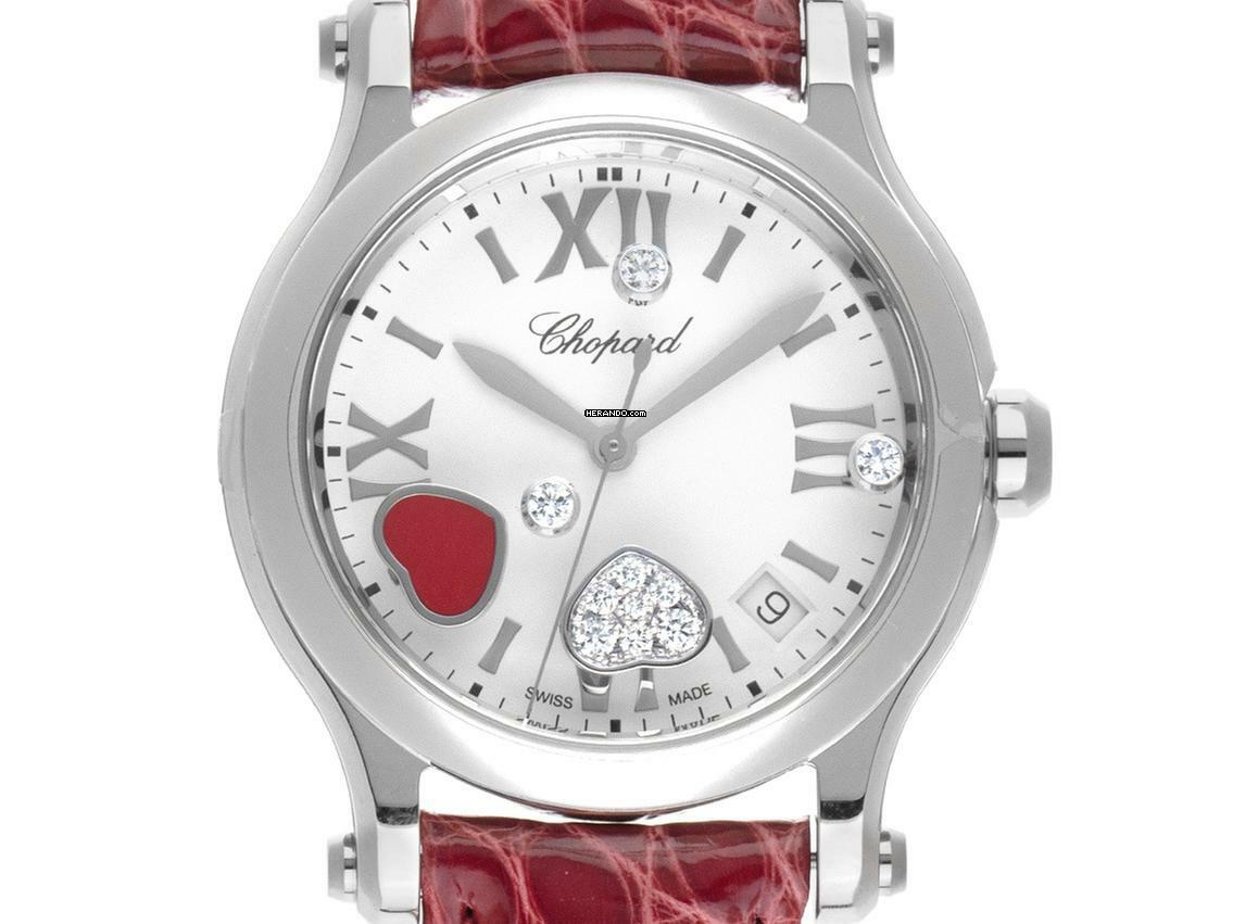 Chopard Happy Sport Hearts Ref.278582-3005 2023 Full Set Ungetragen