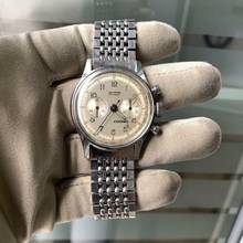 Thumbnail von Tissot Chronograph vintage Ivory bicolour dial 1945’s </h1>