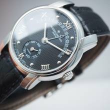 Thumbnail von Vacheron Constantin Patrimony Retrograde Platinum 950 47245/000p-8789 Box+Extract