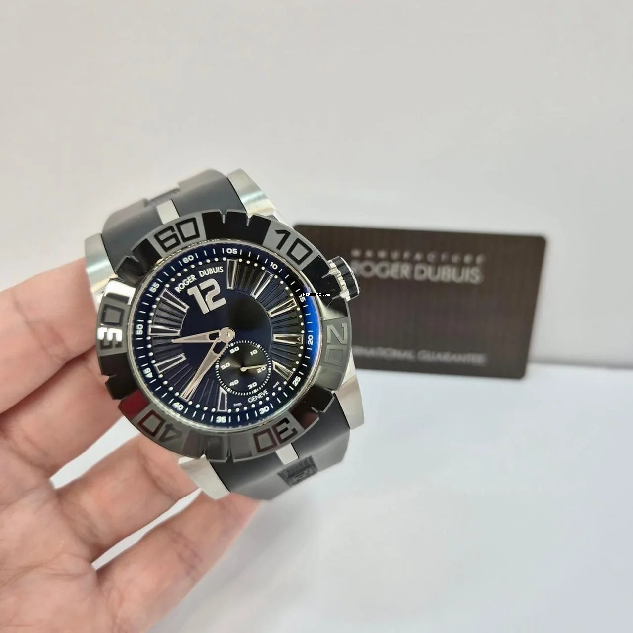 Roger Dubuis Easy Diver Black Swan Limited Edition 88 Pieces Automático 46 Completo