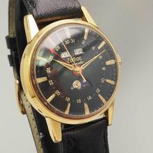 Thumbnail von Zodiac Triple Date Moon phase steel/plated </h1>