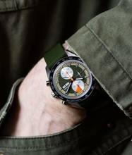 Thumbnail von Louis Erard 2300 SPORT CHRONOGRAPH IN BLUE RAINBOW BLACK OR Khaki
