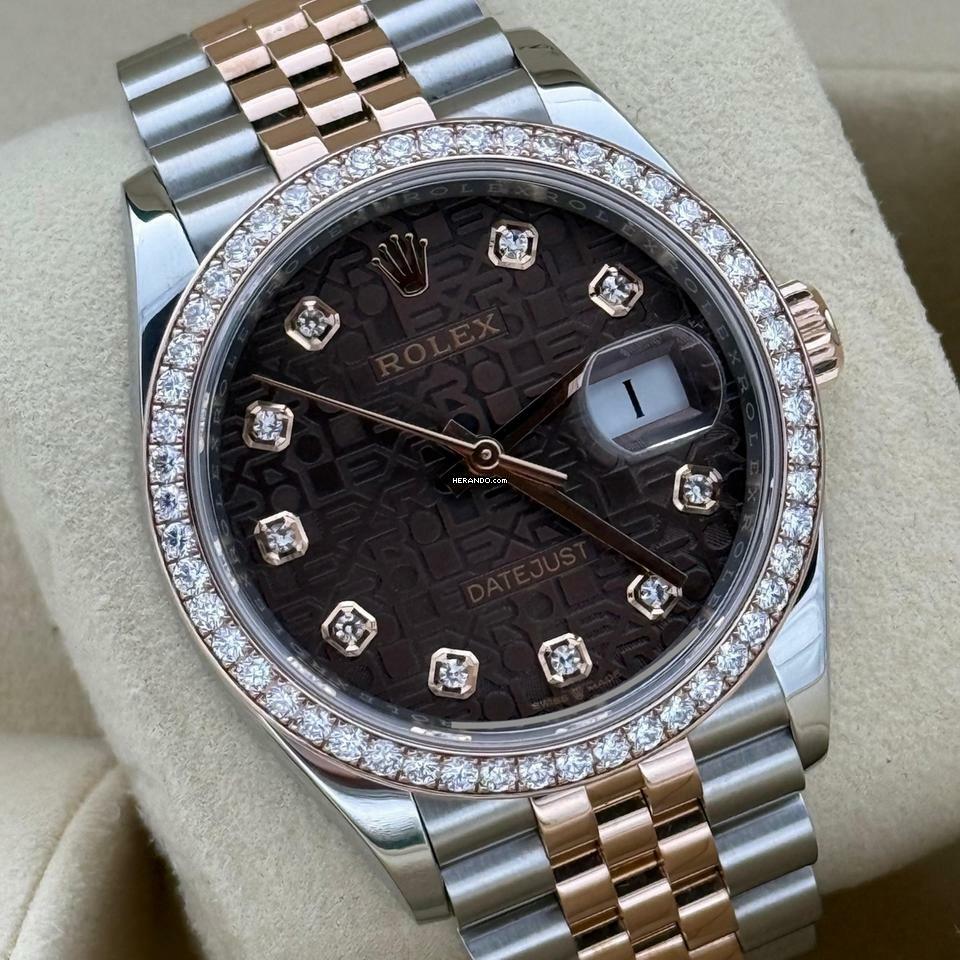 Rolex Datejust 36 36mm 126281RBR LC Eu 2019 TOP Box &Papers </h1>