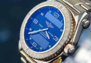 Thumbnail von Breitling Emergency K56121.1 | Yellowgold | Collectors Full Set