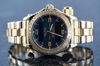 Thumbnail von Breitling Emergency K56121.1 | Yellowgold | Collectors Full Set