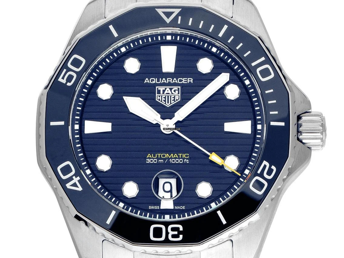 TAG Heuer Aquaracer Professional Ref.WBP201B.BA0632 2021 Full Set wie Neu Vintage