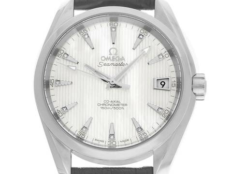  Omega Seamaster Aqua Terra Ref.231.10.39.21.55.001 2014 Box&Beschreibung wie Neu Vintage  