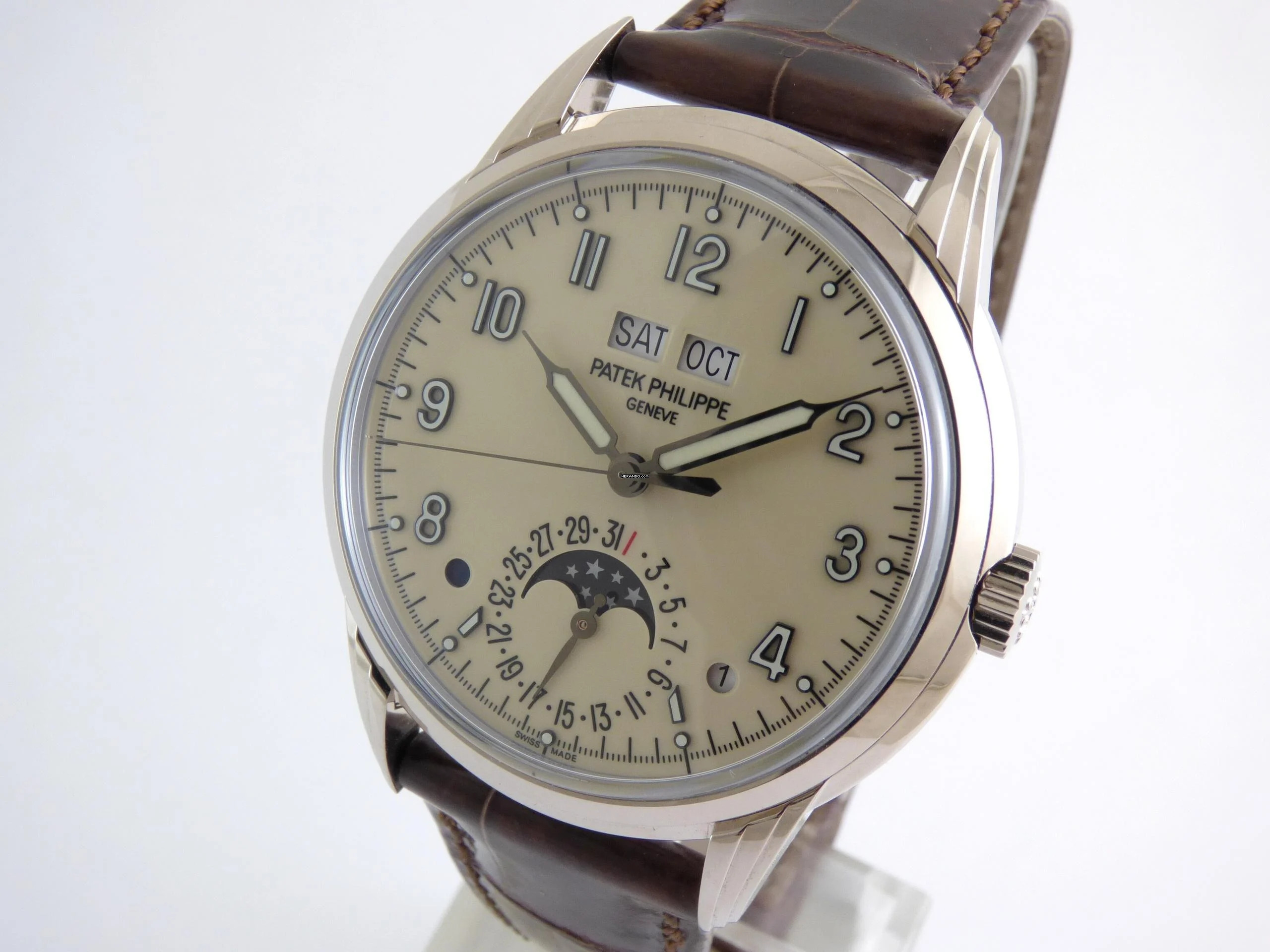 Patek Philippe Perpetual Calendar Whitegold Mint </h1>