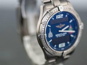 Thumbnail von Breitling Aerospace very rare Aerospace CAW | E75362 | Titanum | 50 Exemplars | 2006 </h1>