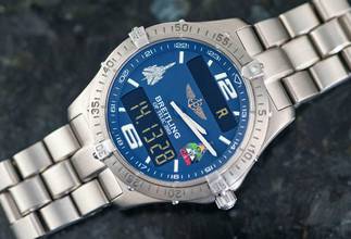 Thumbnail von Breitling Aerospace very rare Aerospace CAW | E75362 | Titanum | 50 Exemplars | 2006 </h1>