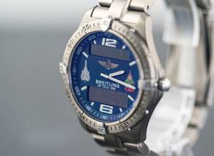 Thumbnail von Breitling Aerospace very rare Aerospace CAW | E75362 | Titanum | 50 Exemplars | 2006 </h1>