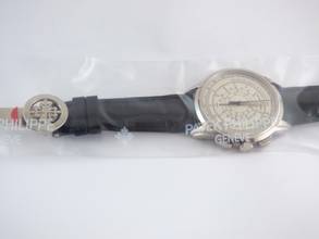 Thumbnail von Patek Philippe Chronograph 175th Anniversary Whitegold Multi-Scale Chronograph </h1>