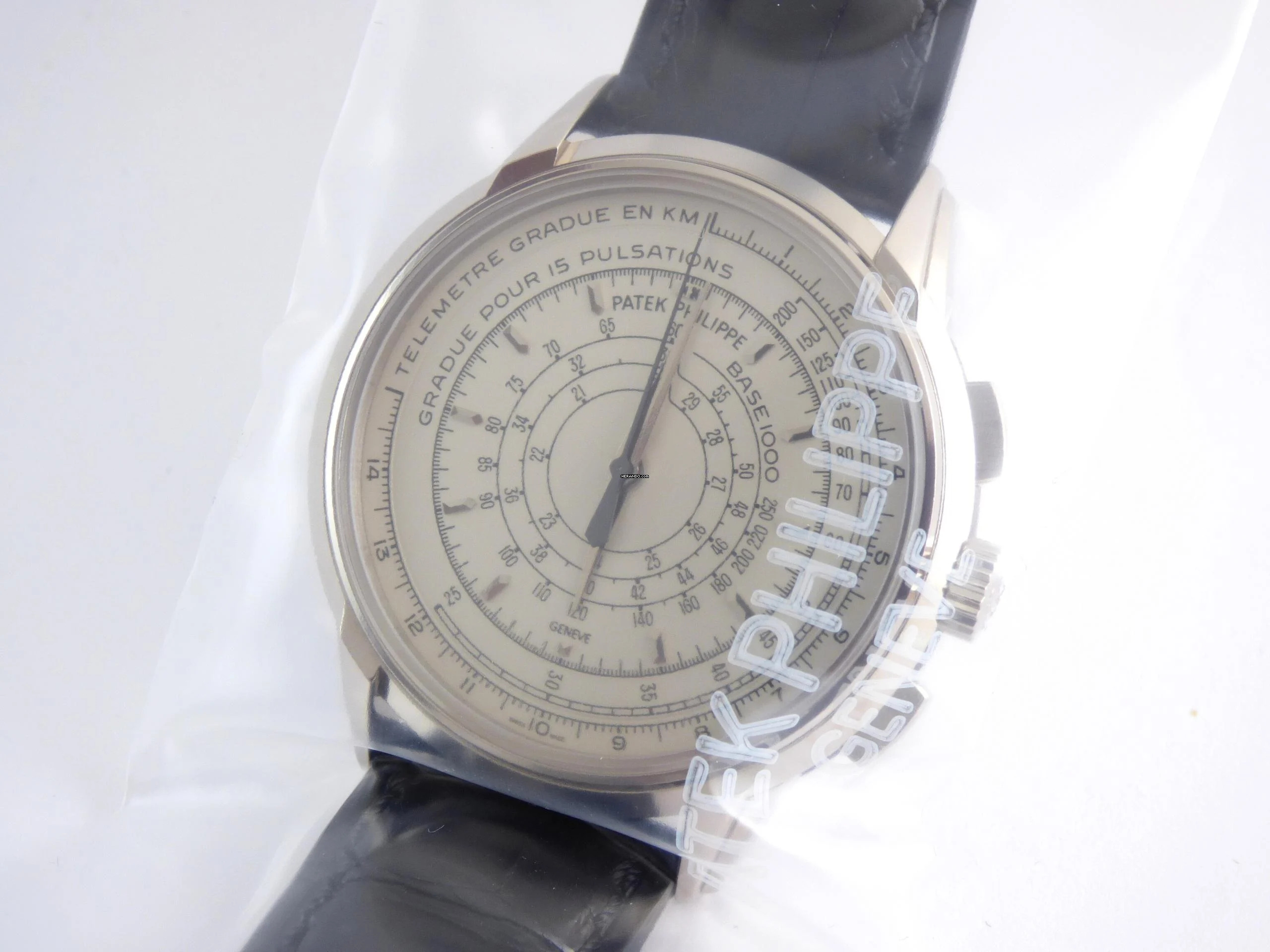 Patek Philippe Chronograph 175th Anniversary Whitegold Multi-Scale Chronograph </h1>