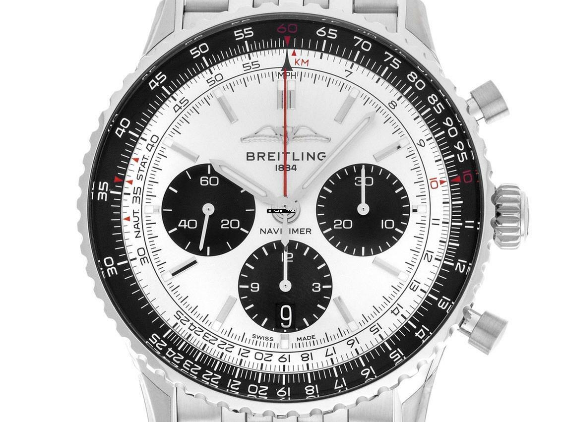 Breitling Navitimer 1 B01 Chronograph Ref.AB0138241G1A1 2024 Full Set Ungetragen