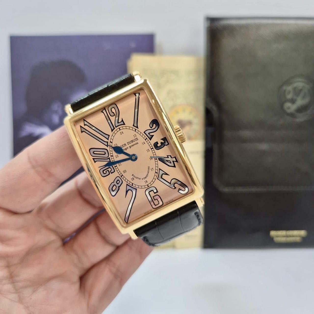 Roger Dubuis Much More Ouro Rosé Edição de 28 Unidades XL Automático Completo