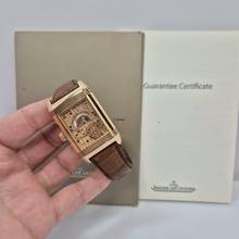 Thumbnail von Jaeger-LeCoultre Reverso Septantieme Ouro Rosé Edição Limitada Corda Completo