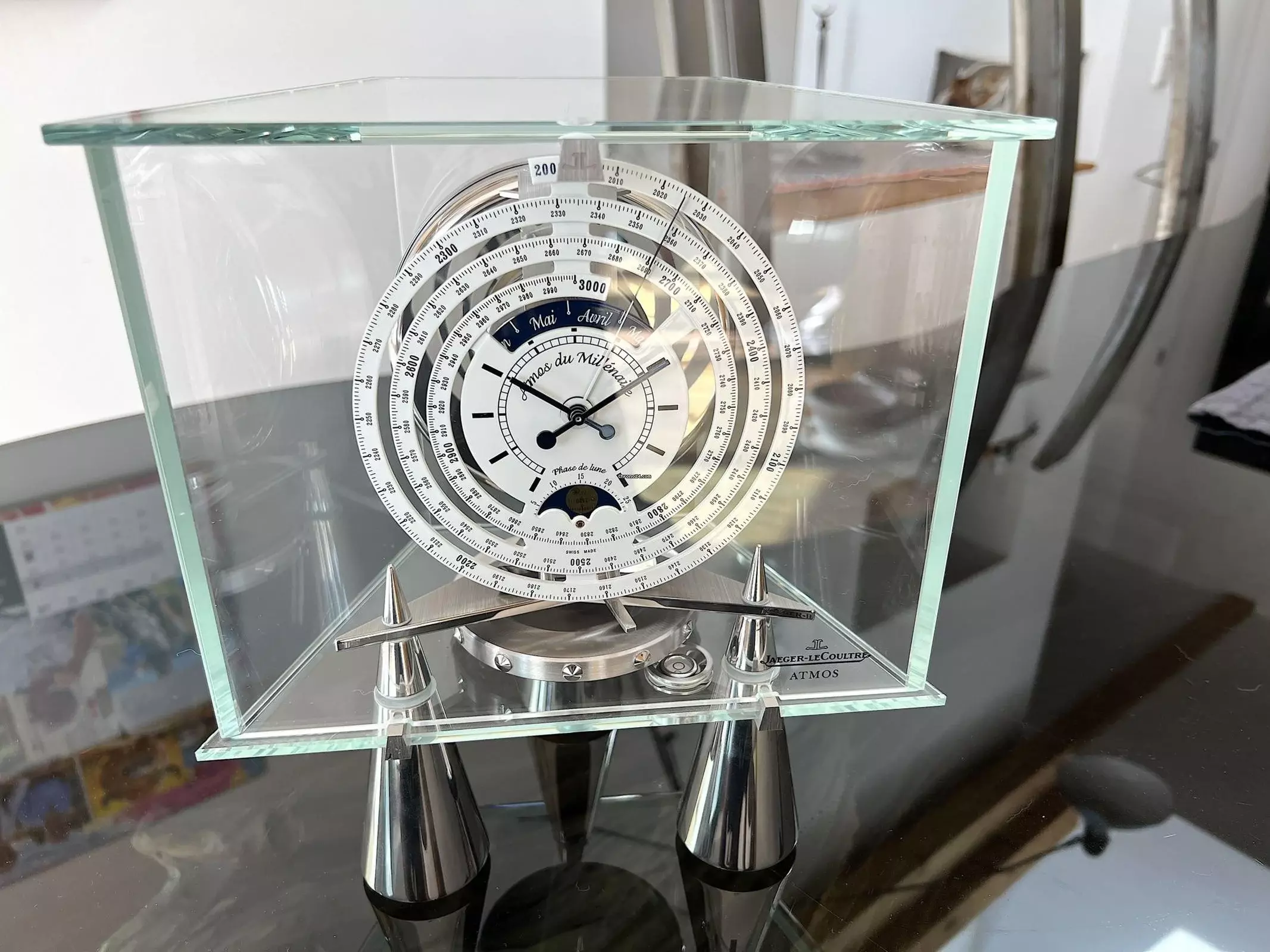 Jaeger-LeCoultre Atmos du Millénaire Atlantis </h1>