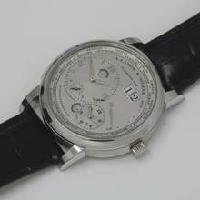 Thumbnail von A. Lange & Söhne Lange 1 Time Zone Silver Dial Platin Ref.116.039