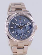 Thumbnail von Rolex Sky-Dweller Roségold grey Dial Herrenuhr 42 mm B+P GMT </h1>