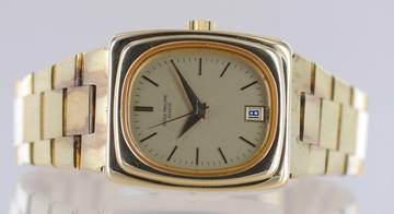 Thumbnail von Patek Philippe Beta 21 Gelbgold 18K Golden Dial 3603 Beta 21 tuning fork ultra rar </h1>