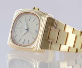 Thumbnail von Patek Philippe Beta 21 Gelbgold 18K Golden Dial 3603 Beta 21 tuning fork ultra rar </h1>