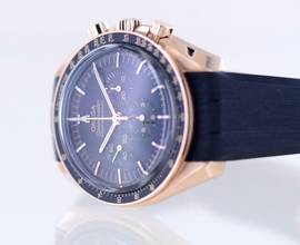 Thumbnail von Omega Speedmaster Professional Moonwatch Chronograph 18K Sedna Gold 42 B+P Cal 3861 black Dial </h1>