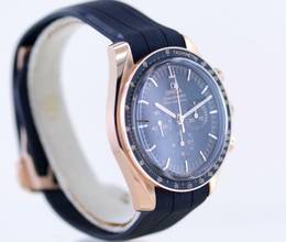 Thumbnail von Omega Speedmaster Professional Moonwatch Chronograph 18K Sedna Gold 42 B+P Cal 3861 black Dial </h1>