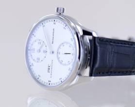 Thumbnail von IWC Portugieser Regulateur Platinum Limited 43mm Dresswatch Klassiker B+P </h1>