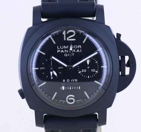  Officine Paneral Luminor 1950 Chronograph GMT 8-Days Monopulsante 44mm Pam317 B+P Ceramic 