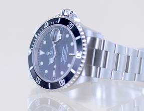 Thumbnail von Rolex Submariner Date 16610 Klassiker A-Serie Diver Automatic Swiss Only </h1>