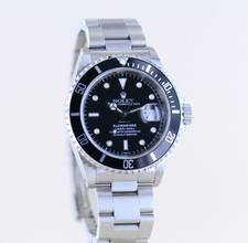 Thumbnail von Rolex Submariner Date 16610 Klassiker A-Serie Diver Automatic Swiss Only </h1>