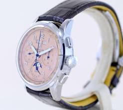 Thumbnail von Breitling Premier B25 Datora Chronograph Salmon Dial Mondphase 42 mm B+P </h1>