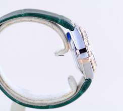 Thumbnail von Omega Constellation Ladies Stahl Sedna Rose Diamond Green Stone Dial Metas 29mm B+P </h1>