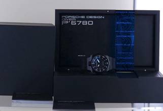 Thumbnail von Porsche Design Diver P6780 Edelstahl 47mm Black Kautschuk Sport Eterna rar B+P