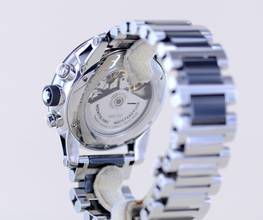 Thumbnail von Montblanc Timewalker Stahl Keramik Chronograph Black Dial Automatic 4810 </h1>