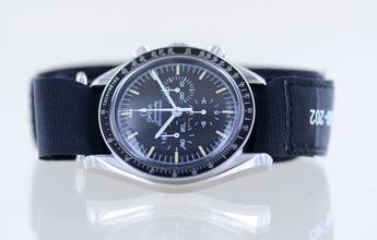 Thumbnail von Omega Speedmaster Professional Moonwatch Chrono Moonwatch Tritium Vintage 1985 Patina </h1>
