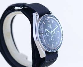 Thumbnail von Omega Speedmaster Professional Moonwatch Chrono Moonwatch Tritium Vintage 1985 Patina </h1>