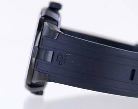 Thumbnail von Perrelet Turbine Pilot black PVD Kautschuk 48mm Automatic rar B+P </h1>