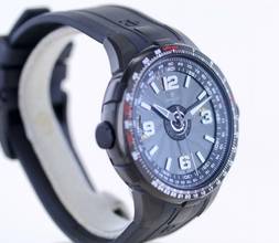 Thumbnail von Perrelet Turbine Pilot black PVD Kautschuk 48mm Automatic rar B+P </h1>