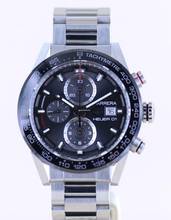Thumbnail von TAG Heuer Carrera Calibre HEUER 01 Date Chronograph Heuer 01 grey Dial Ceramic 43mm Automatic B+P </h1>