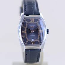 Thumbnail von Longines Evidenza Dresswatch Grey roman Dial Automatic Tonneau B+P Neu