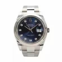 Thumbnail von Rolex Datejust 41 Edelstahl Weißgold 126334 Blau Diamant </h1>