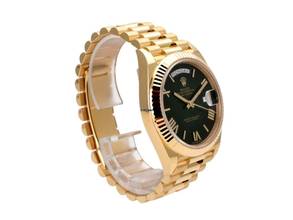 Thumbnail von Rolex Day-Date 40 18 kt Gelbgold Ref. 228238 Grün Ombre Römisch