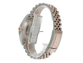 Thumbnail von Rolex Datejust 41 Edelstahl Everose-Gold Ref. 126331 Silber Riffelmuster Jubile-Band