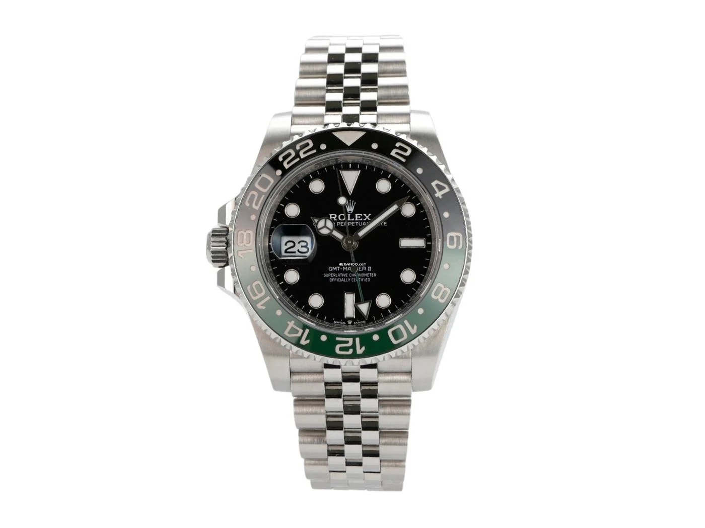 Rolex GMT-Master II Edelstahl 126720VTNR Jubile-Band Sprite