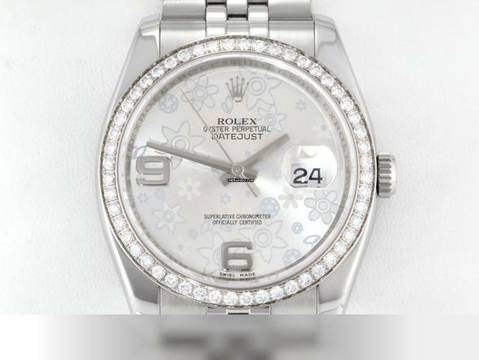  Rolex Datejust 36mm 116244 2011 Stahl Weissgold 750 Diamanten Automatik Stainless Steel 18kt White Gold Jubilé-band Chronometer Oyster </h1> 