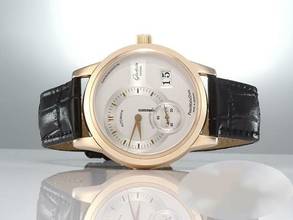 Thumbnail von Glashütte Original PanoMaticDate Rosegold 750 90-01-01-01-04 Automatik Gold </h1>